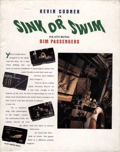 Sink or Swim box back