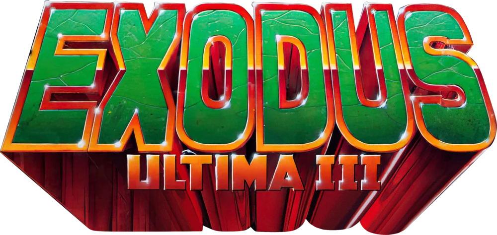 Exodus: Ultima III logo