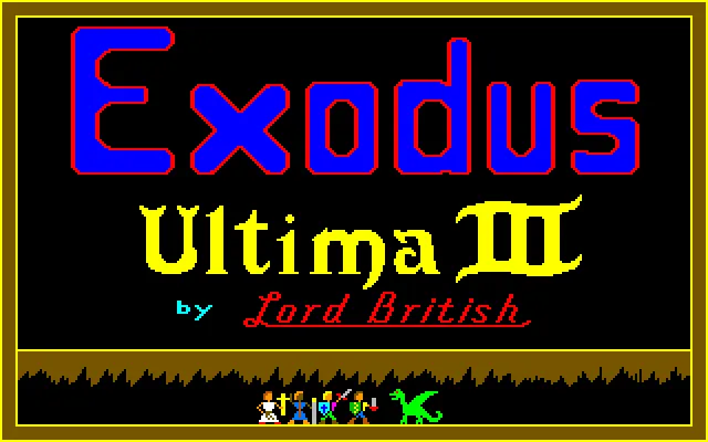 Backdrop artwork for Exodus: Ultima III