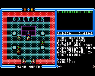 Backdrop artwork for Ultima IV: Quest of the Avatar