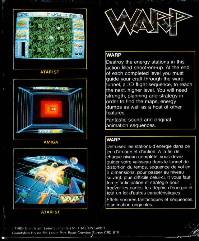 Warp box back
