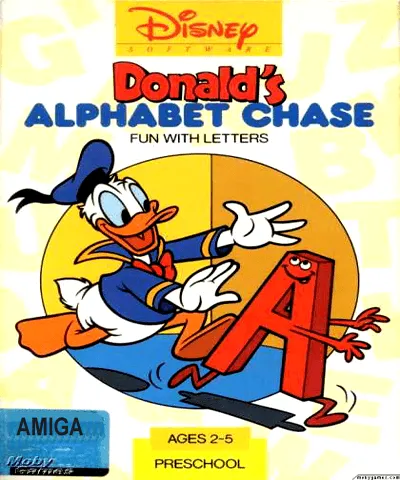 Donald's Alphabet Chase box art