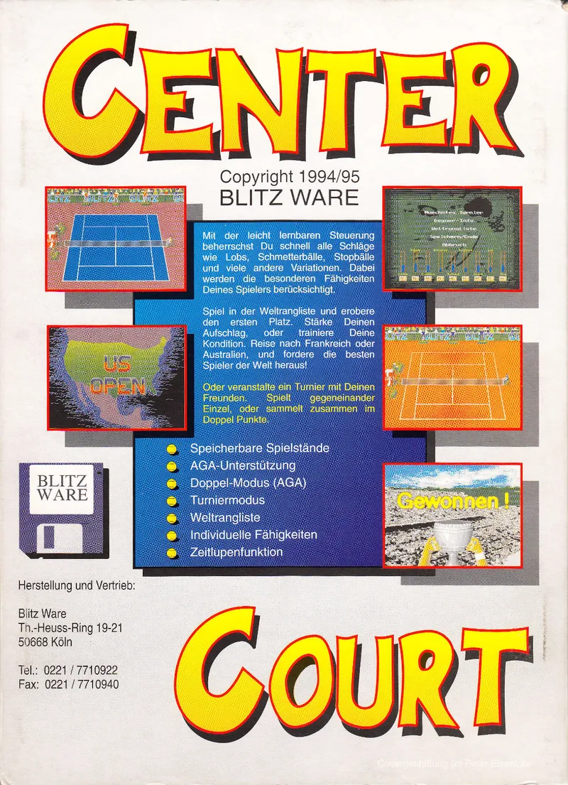 Center Court box back