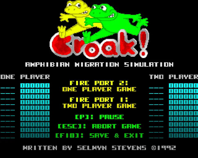 Croak! screenshot