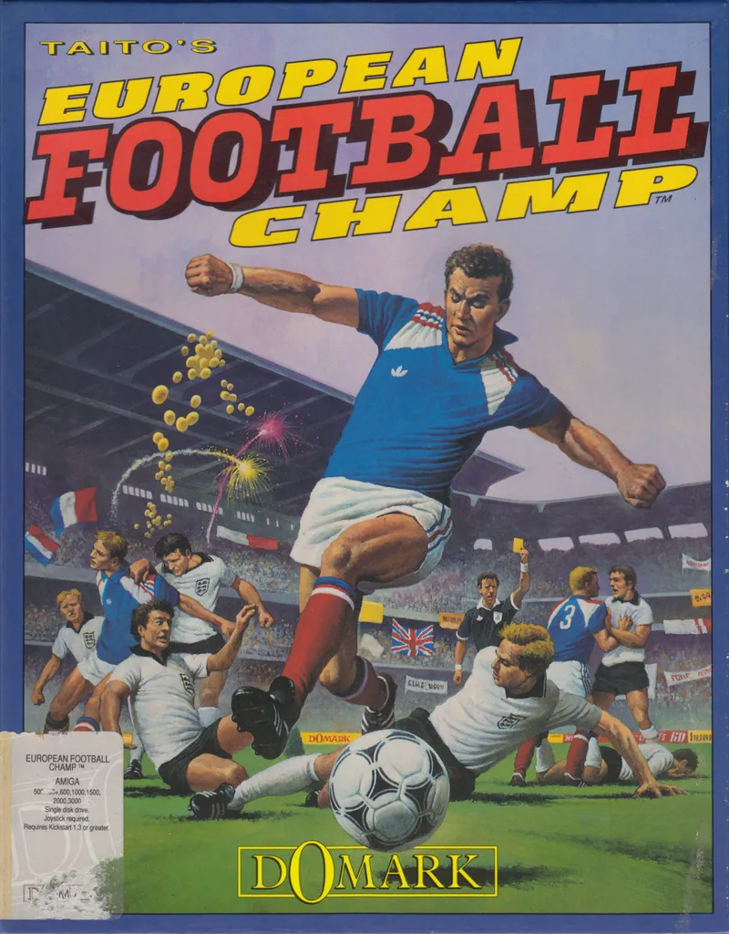 European Football Champ box art