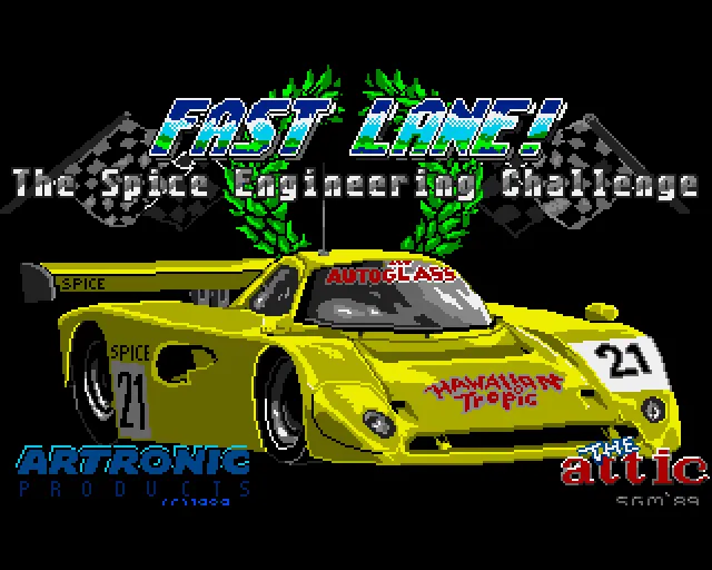 Fast Lane! The Spice Engineering Challenge screenshot