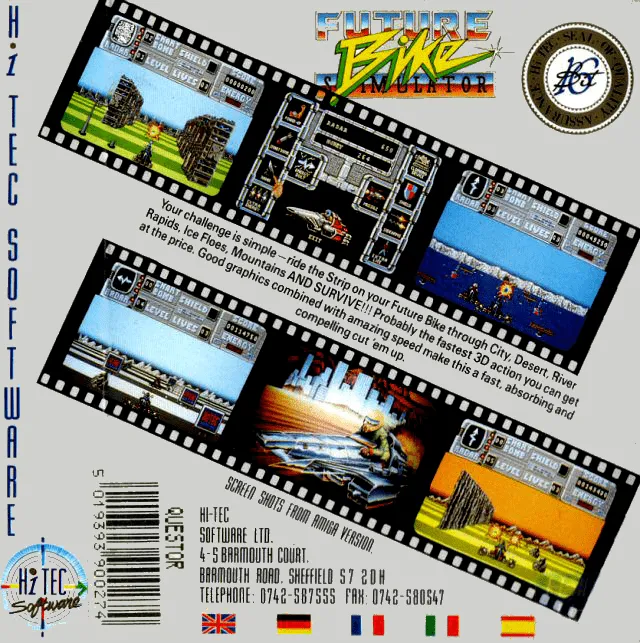 Future Bike Simulator box back