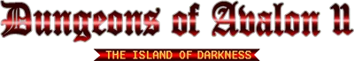 Dungeons of Avalon II: The Island of Darkness logo
