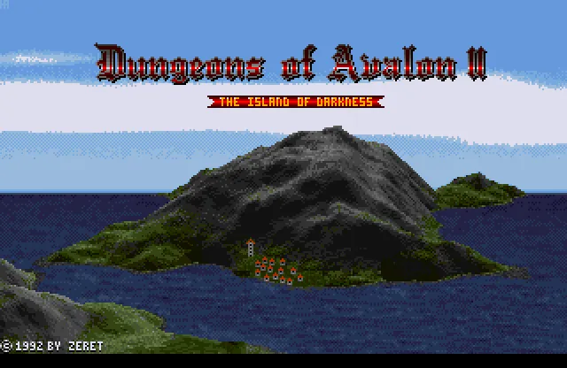 Dungeons of Avalon II: The Island of Darkness screenshot