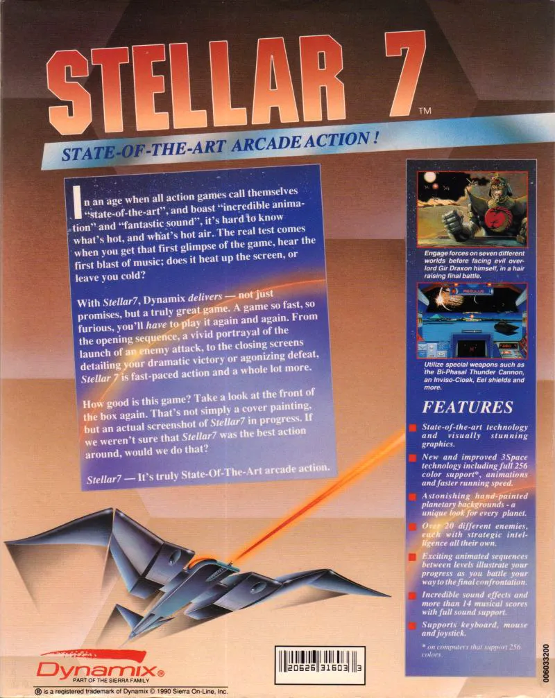 Stellar 7 box back
