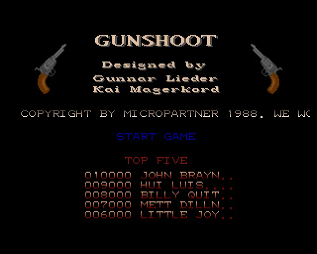 Gunshoot screenshot