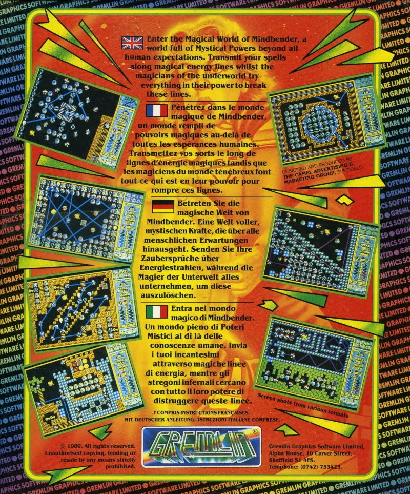 Mindbender box back