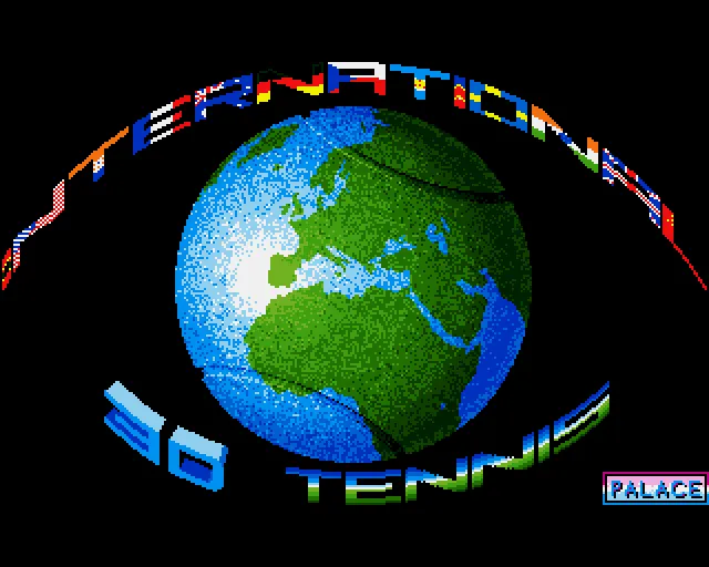 International 3D Tennis screenshot