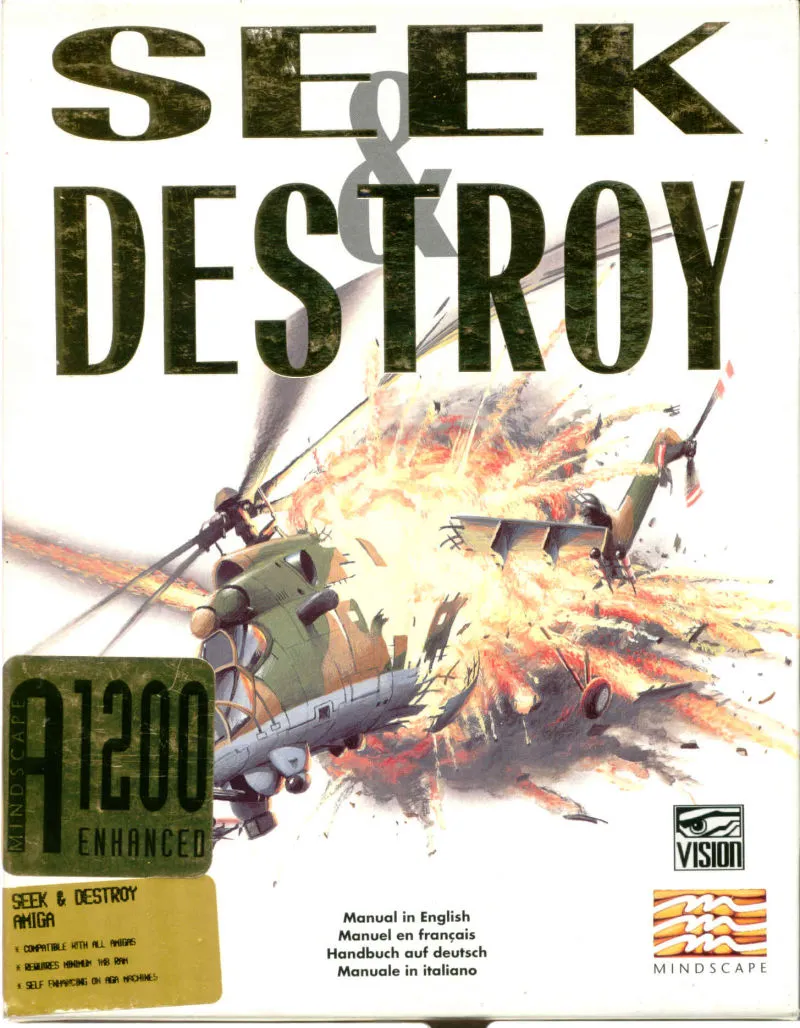 Seek & Destroy box art