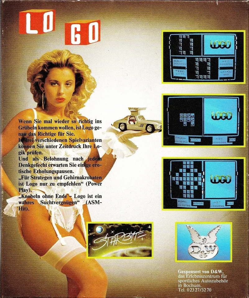 Logo box back
