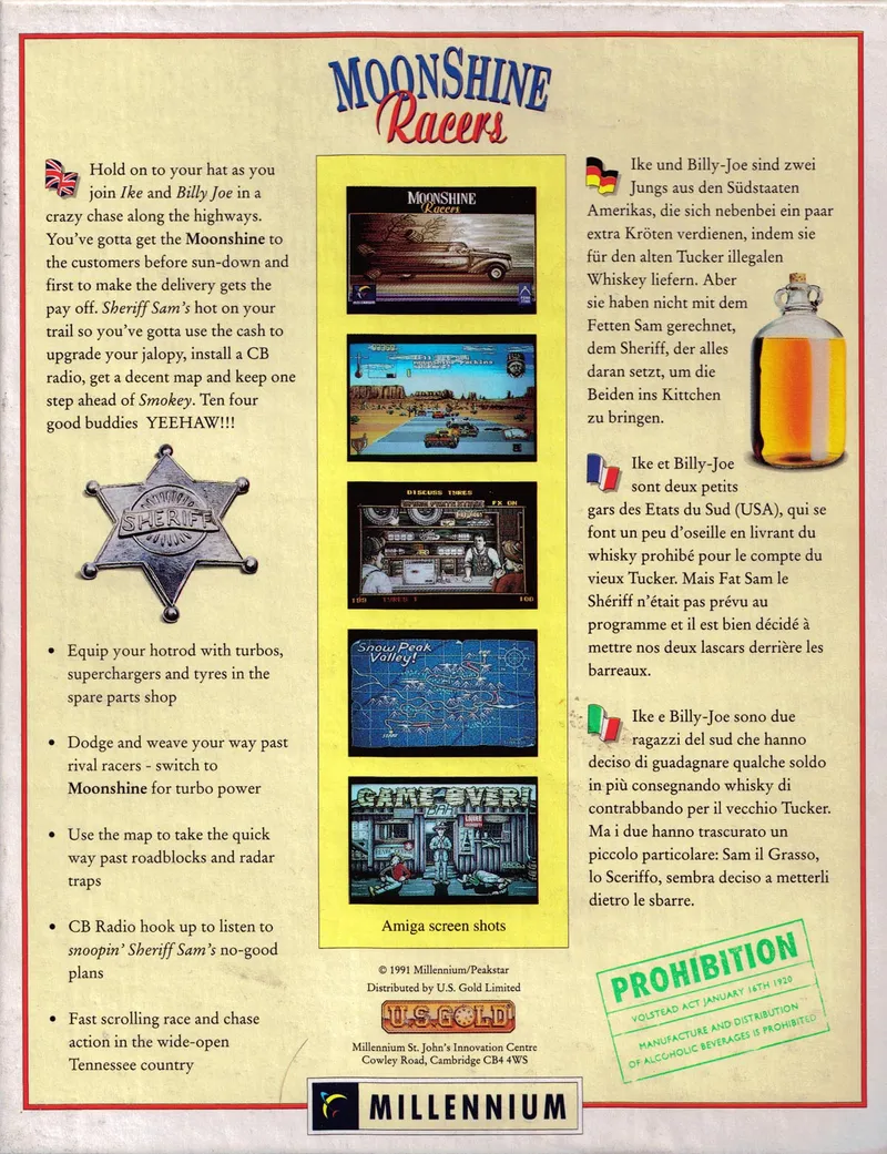 Moonshine Racers box back