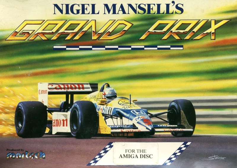 Nigel Mansell's Grand Prix box art