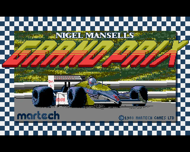 Nigel Mansell's Grand Prix screenshot