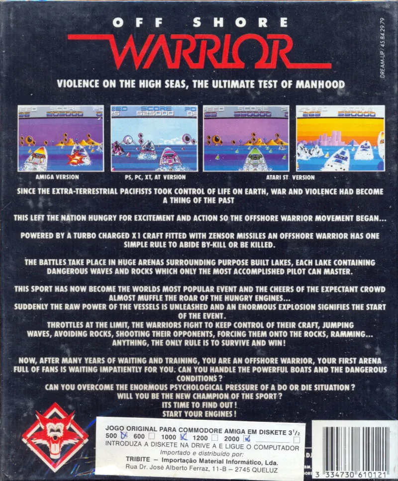 Off Shore Warrior box back