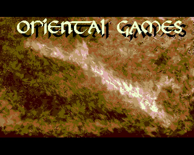 Oriental Games screenshot