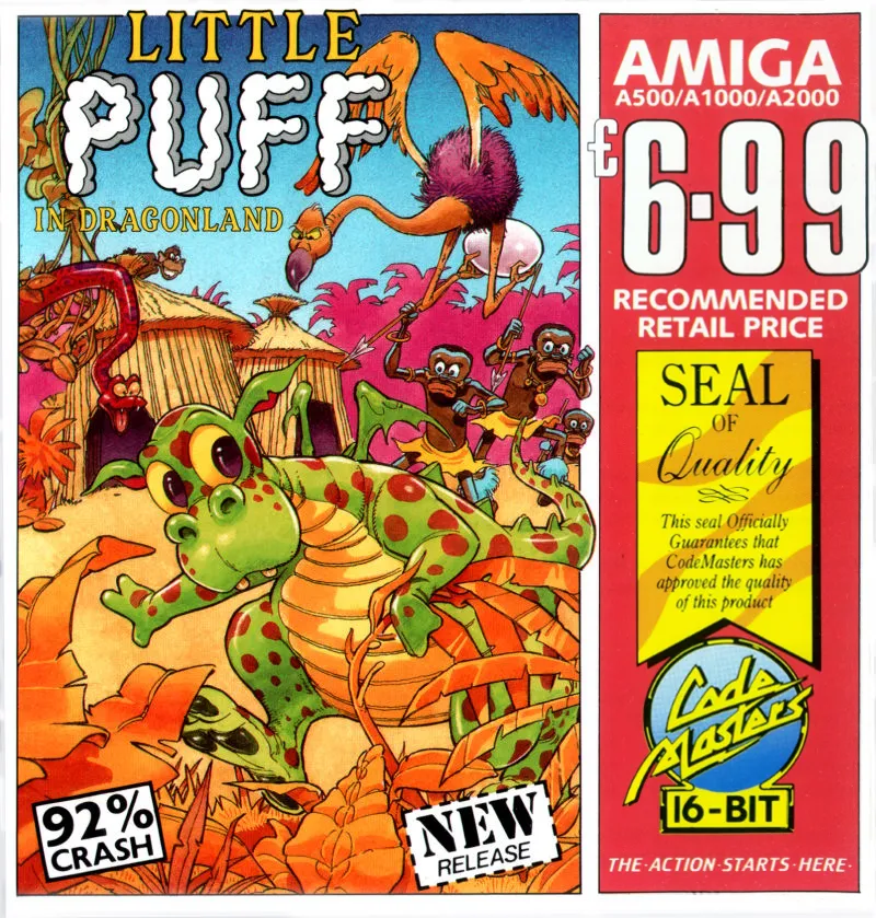 Little Puff in Dragonland box art