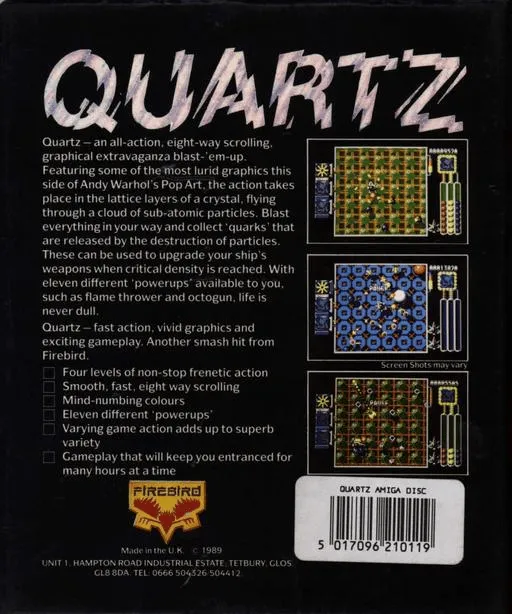Quartz box back