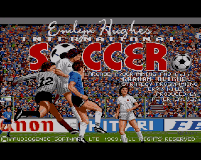 Emlyn Hughes International Soccer screenshot