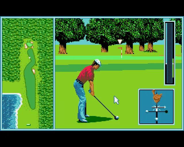 Backdrop artwork for Tournament Golf