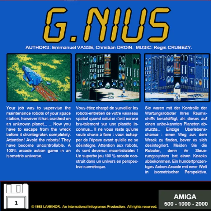G.Nius box back