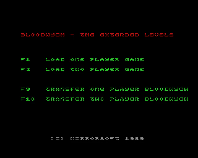 Bloodwych: Data Disks Vol. 1 screenshot
