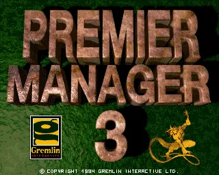 Premier Manager 3 screenshot