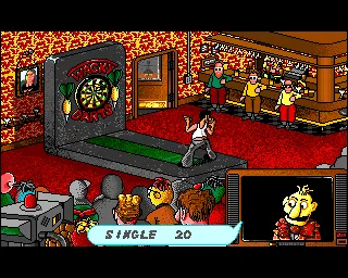 Backdrop artwork for Wacky Darts