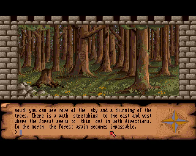 Backdrop artwork for Dungeon Quest