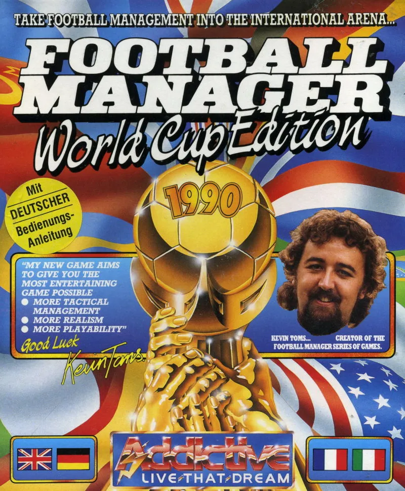 Football Manager: World Cup Edition 1990 box art