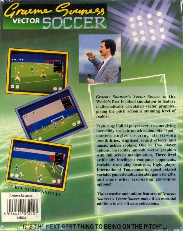 Graeme Souness Vector Soccer box back