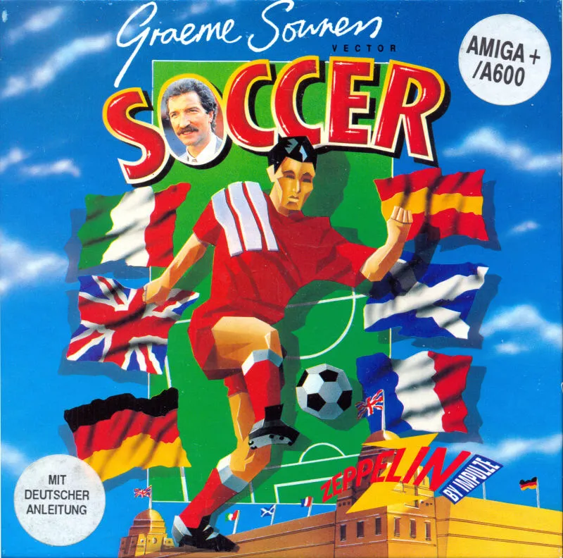 Graeme Souness Vector Soccer box art