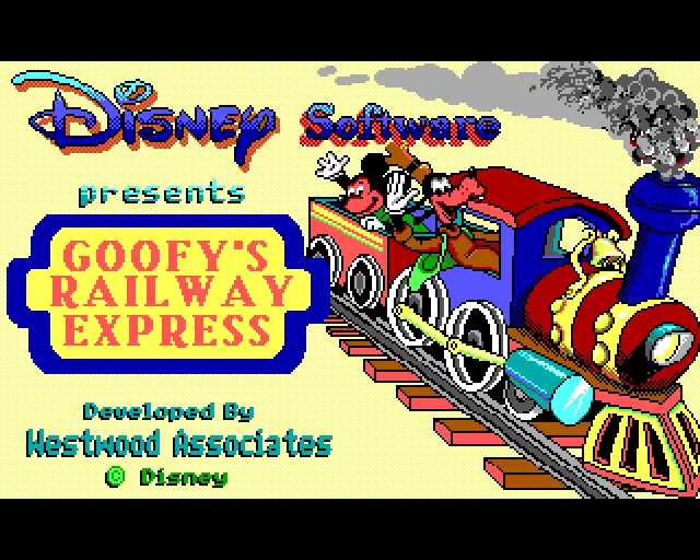 Goofy's Railway Express screenshot