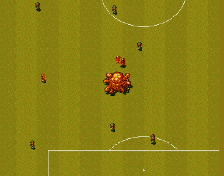 Backdrop artwork for Sensible Soccer 92/93 Meets Bulldog Blighty