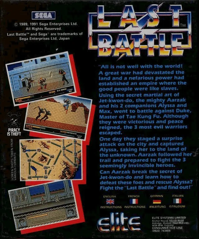 Last Battle box back