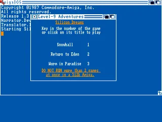 Silicon Dreams screenshot