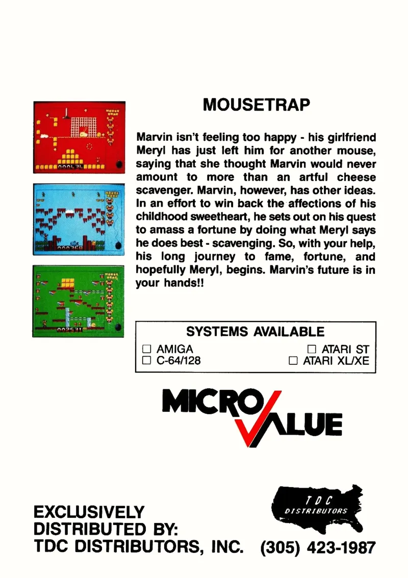 Mouse Trap box back
