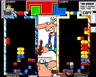 Backdrop artwork for Dr. Mario