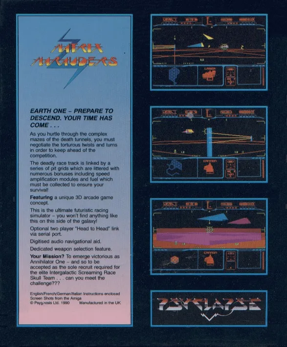 Matrix Marauders box back