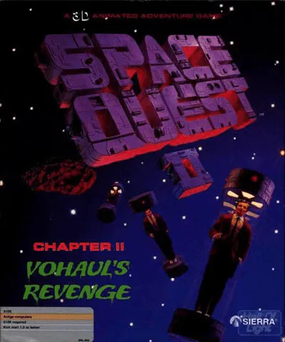 Space Quest II: Vohaul's Revenge box art