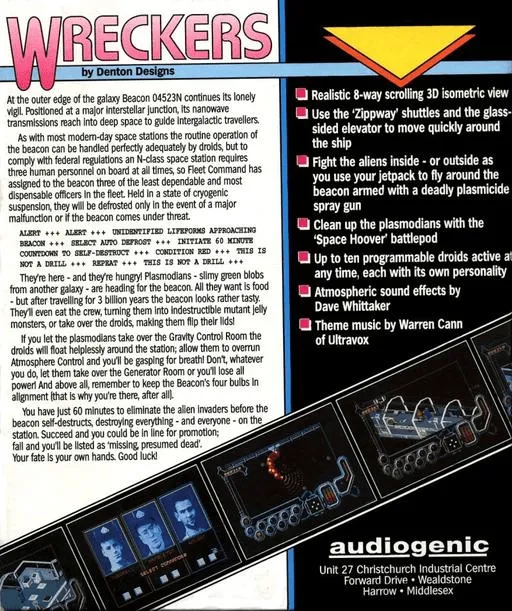Wreckers box back