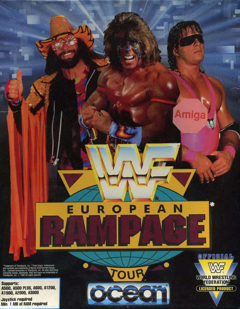 WWF European Rampage Tour box art