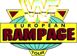 WWF European Rampage Tour logo