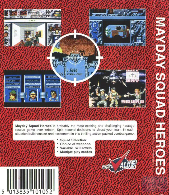Mayday Squad Heroes box back