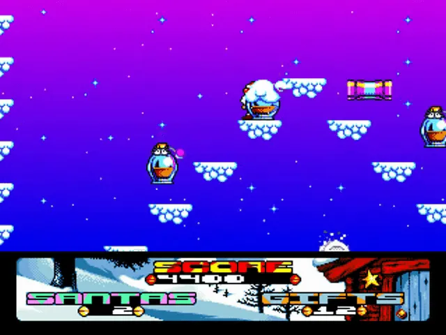 Backdrop artwork for Santa's Xmas Caper