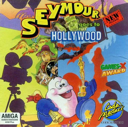 Seymour Goes to Hollywood box art